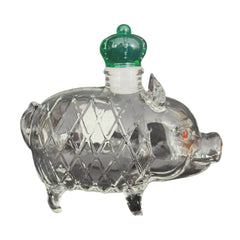 Wolf Whiskey Bottle, Funny Wolf Whiskey Bottle, 3D Wolf Shape Glass, Wine Decanter for Men Dad, Home Bar Dachshund Lover Decor I