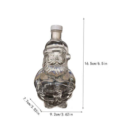 Wolf Whiskey Bottle, Funny Wolf Whiskey Bottle, 3D Wolf Shape Glass, Wine Decanter for Men Dad, Home Bar Dachshund Lover Decor K