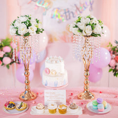Flower Balls for Centerpieces - 2 Pcs Rose Balls Artificial Flowers, White Fake Flower Ball Kissing Ball, White Floral