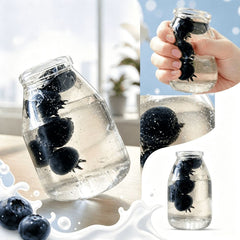 Milk Bottle Squishy Toys - Realistic Squeeze Toy, Cute Sensory Fidget for Stress Relief, Desk Relaxation, Travel, Party Favors and Gifts