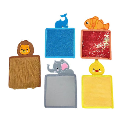 5Pcs Sensory Mats Sensory Pads Portable Development Intelligence Sensory Rug for