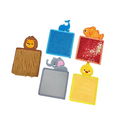 5Pcs Sensory Mats Sensory Pads Portable Development Intelligence Sensory Rug for