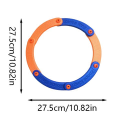 Ring Outdoor Sport Game For Adults And Kids Soft Catch Training Flying Saucer Disc