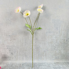 5 Pcs Artificial Faux Spring Flowers for Home Kitchen Wedding Decorations Floral Arrangement Table Centerpieces
