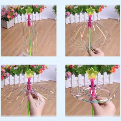 1pc Random Style  Stick Stick Party Wand Twirl Swirl And Variable Twirler Stick Toys For Party Festivals And Funny Attractive Night Brain Teaser Game Little Girl Female Months Game 2