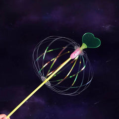 1pc Random Style  Stick Stick Party Wand Twirl Swirl And Variable Twirler Stick Toys For Party Festivals And Funny Attractive Night Brain Teaser Game Little Girl Female Months Game 2