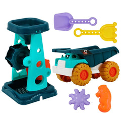 Sand Water Wheel Beach Toy Kids Beach Sandbox Play Set Outdoor Beach Sand Water Sifting Funnel Shovel Tool Kit For Boys Girls Pool Games for Kids 8-12 Girls Swim for Boys 8 Years Pool Drinking Games