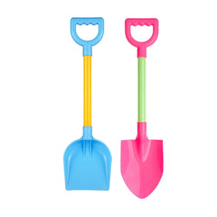 2pc Children's Beach And Garden Sand Digging Tools Sand Shovel Beach Toys ( Random Color) Basketball Pool Metal Sand Pails And Buckets Pool Party Stuff Pool Drinking Games Putting Pool Table Floor