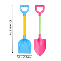 2pc Children's Beach And Garden Sand Digging Tools Sand Shovel Beach Toys ( Random Color) Basketball Pool Metal Sand Pails And Buckets Pool Party Stuff Pool Drinking Games Putting Pool Table Floor