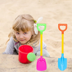 2pc Children's Beach And Garden Sand Digging Tools Sand Shovel Beach Toys ( Random Color) Basketball Pool Metal Sand Pails And Buckets Pool Party Stuff Pool Drinking Games Putting Pool Table Floor