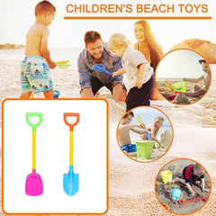 2pc Children's Beach And Garden Sand Digging Tools Sand Shovel Beach Toys ( Random Color) Basketball Pool Metal Sand Pails And Buckets Pool Party Stuff Pool Drinking Games Putting Pool Table Floor