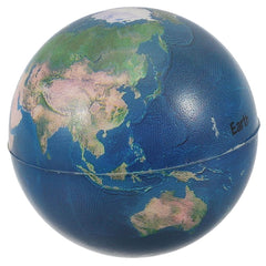 Realistic Mini Earth Globe Toy Squeezable Educational Interactive Globe for Kids Classroom Learning Home Decor Party Favor