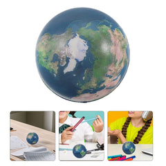 Realistic Mini Earth Globe Toy Squeezable Educational Interactive Globe for Kids Classroom Learning Home Decor Party Favor
