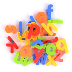 Magnetic Letters for Toddlers - Plastic Alphabet ABC Magnets Refrigerator Kids Uppercase Symbols for Fridge (26 Pcs) B