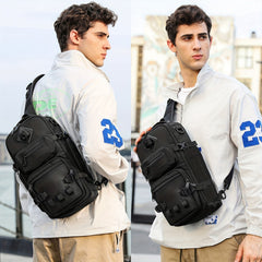 Gray Black Anti-Theft Backpack Waterproof Sling Backpack Travel Backpack Australia Daypack